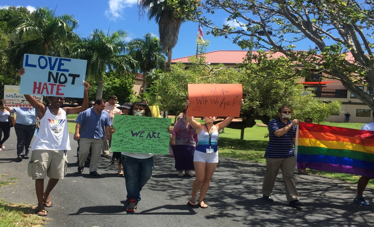 UVI CELEBRATES DAY OF SILENCE